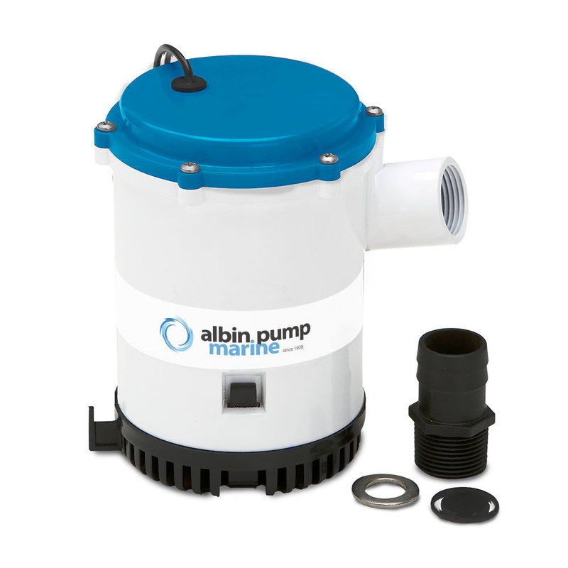 Albin Group Bilge Pump Heavy Duty 1750 GPH – 12V [01-03-011]