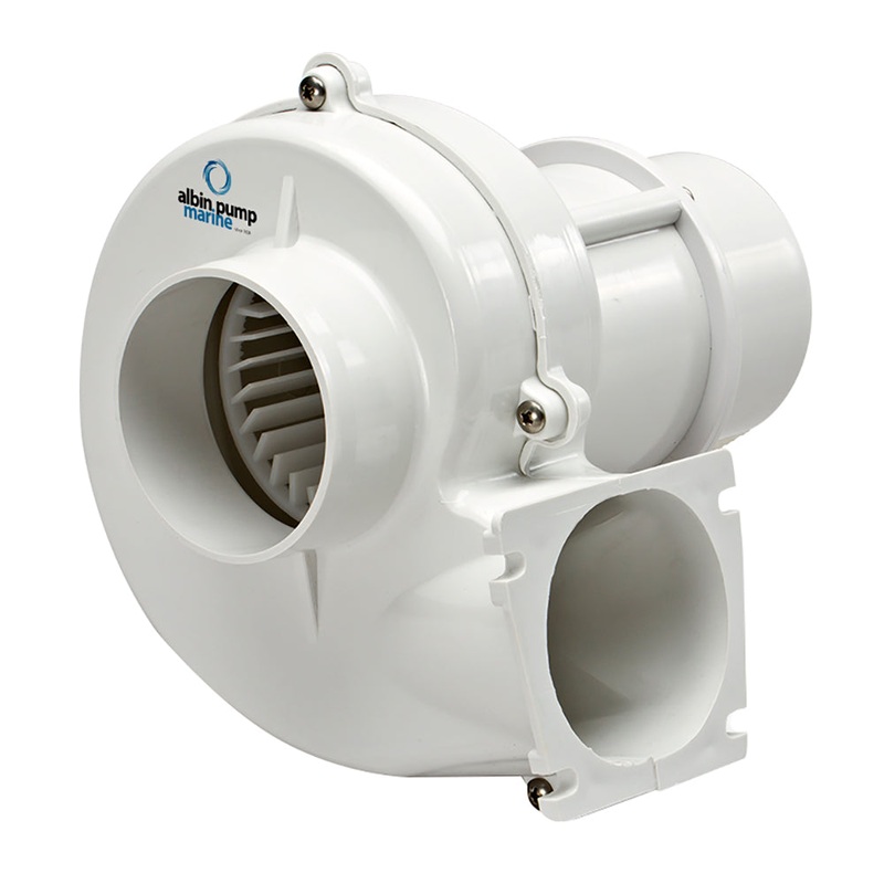 Albin Group Marine Air Blower 280 Flange – 12V [10-02-001]