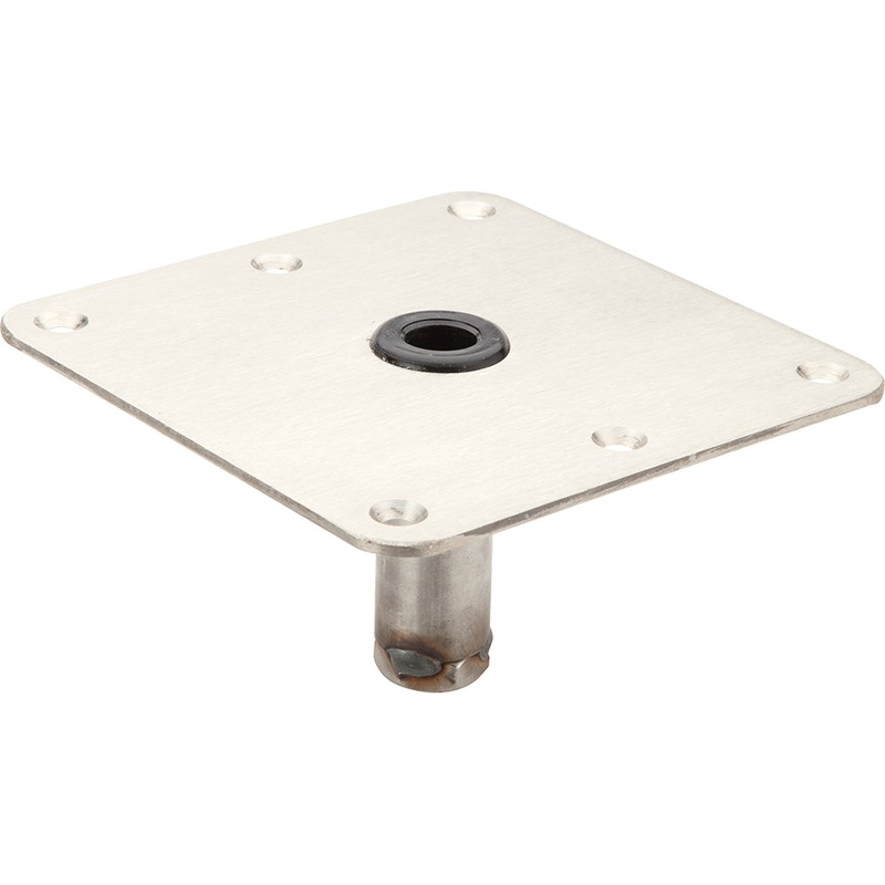 Attwood SWIVL-EZE 7×7 LockN-Pin Zinc Plated Steel 3/4 Pin Base [SP-67739-T]