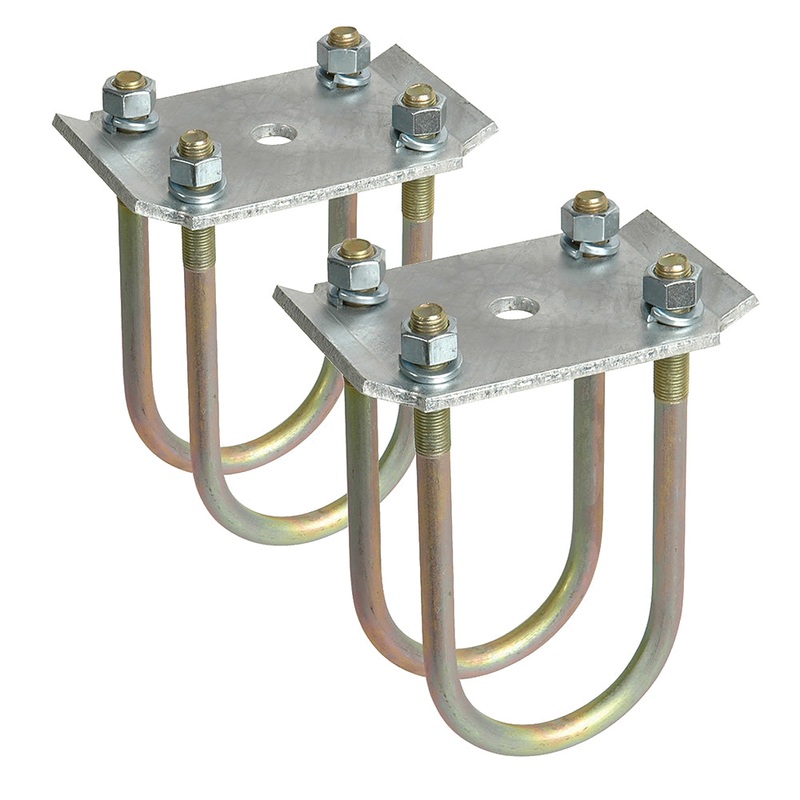 C.E. Smith Axel Tie Plate Kit f/3 Round Axel [23003]