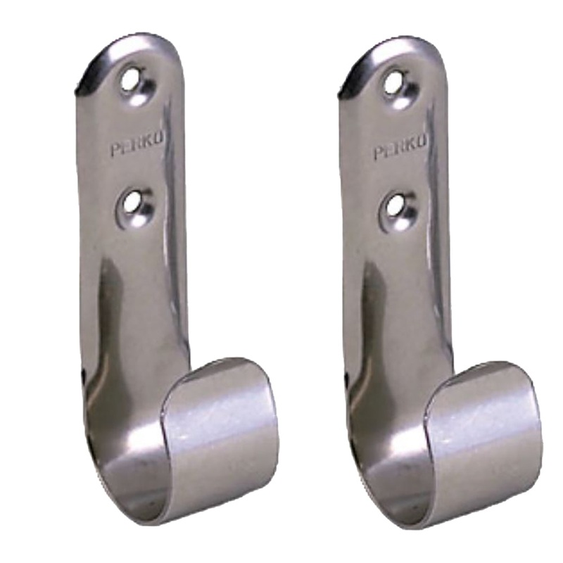 Perko Stainless Steel Boat Hook Holders – Pair [0492DP0STS]