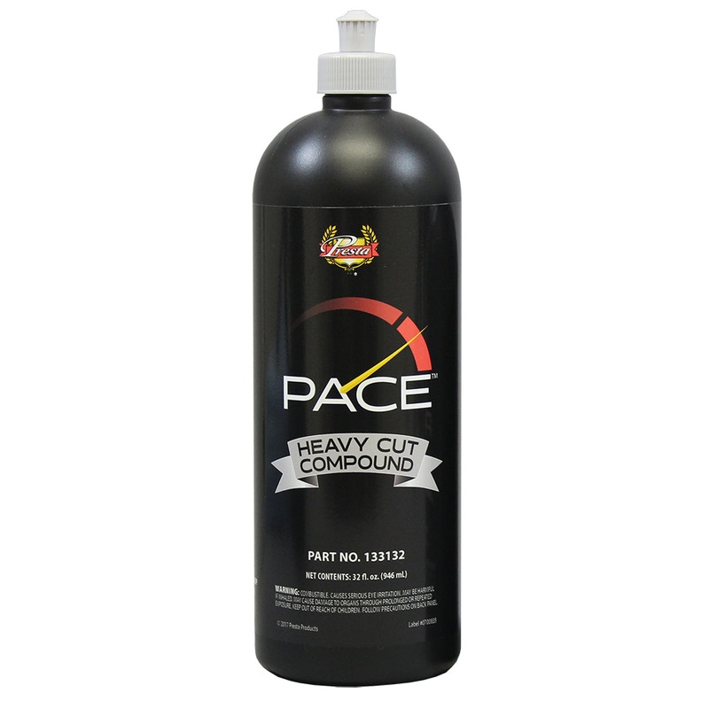 Presta PACE Heavy Cut Compound – 32oz – *Case of 6* [133132CASE]