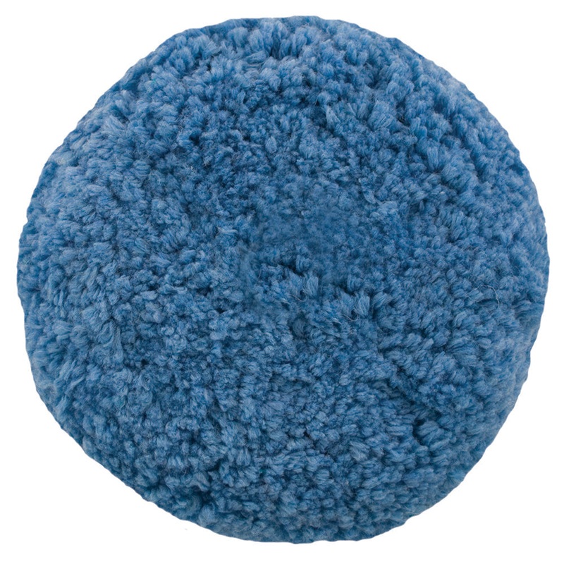 Presta Rotary Blended Wool Buffing Pad – Blue Soft Polish – *Case of 12* [890144CASE]