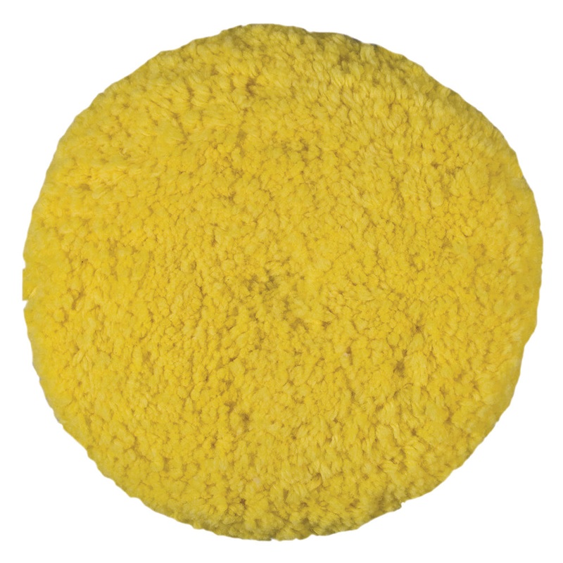 Presta Rotary Blended Wool Buffing Pad – Yellow Medium Cut – *Case of 12* [890142CASE]