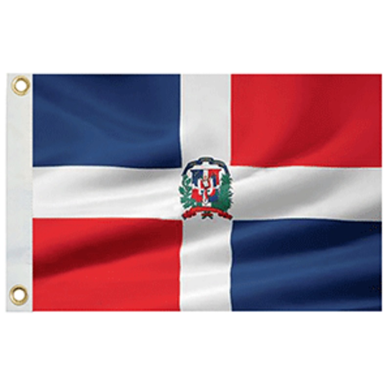 Taylor Made Dominican Republic Flag 12 x 18 Nylon [93070]