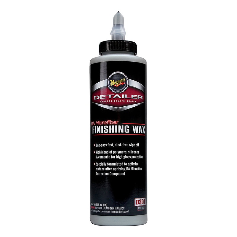 Meguiars DA Microfiber Finishing Wax – 16oz *Case of 6* [D30116CASE]