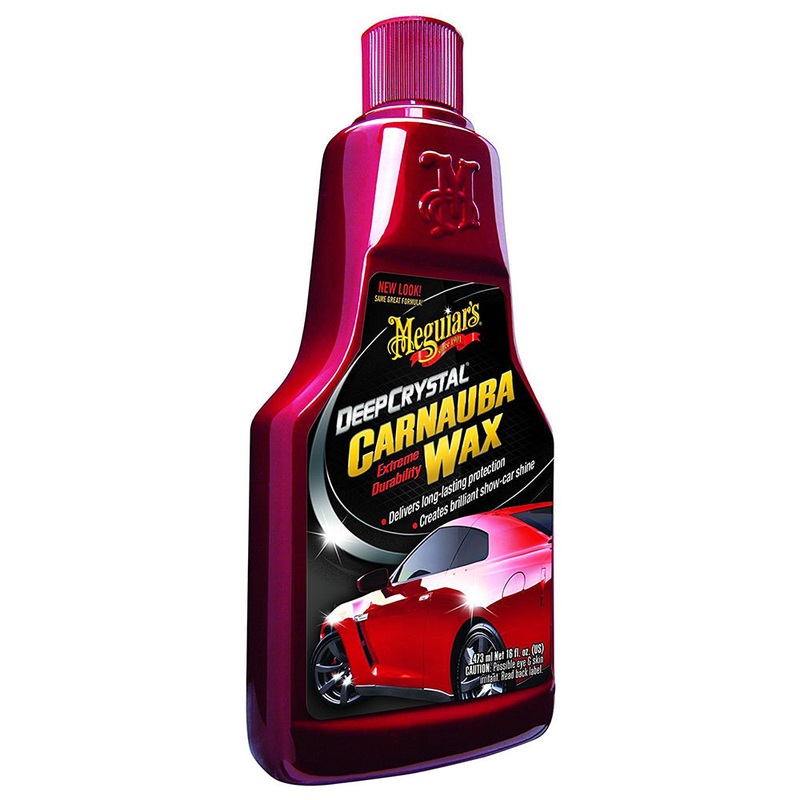 Meguiars Deep Crystal Carnauba Wax – 16oz [A2216]