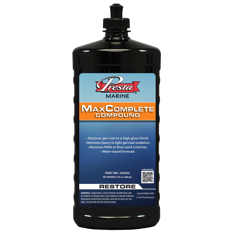 Presta MaxComplete Compound – 32oz [163032]