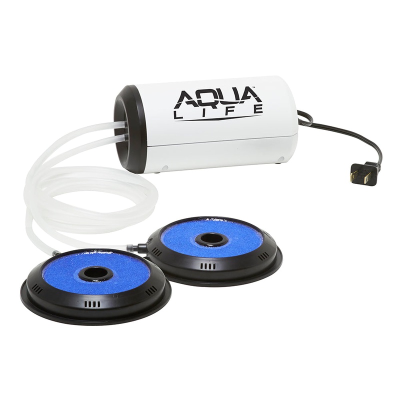 Frabill Aqua-Life Aerator Dual Output 110V – Greater Than 100 Gallons [14212]