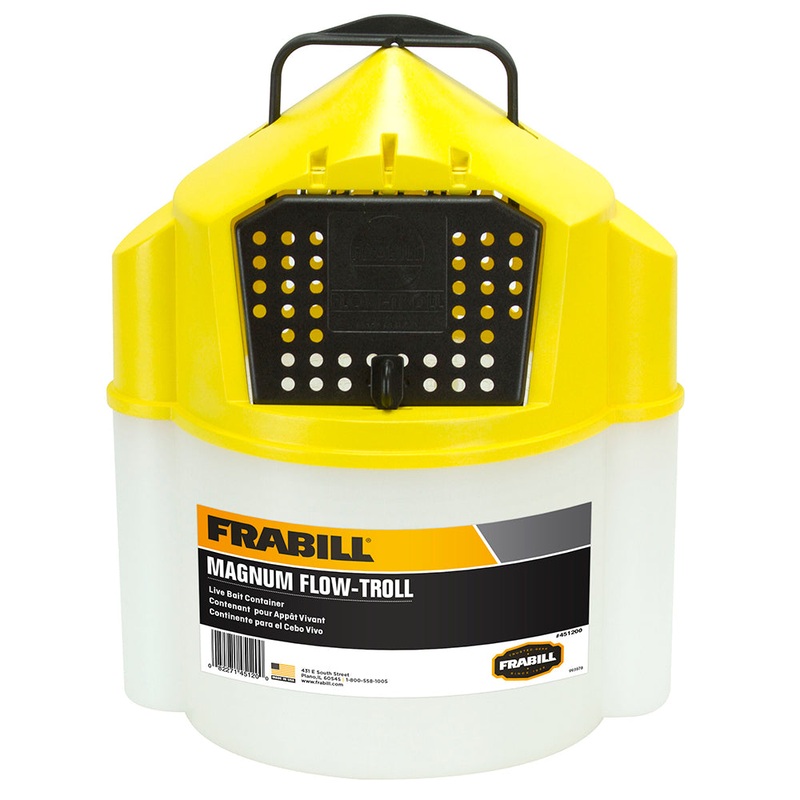 Frabill Magnum Flow Troll Bucket – 10 Quart [451200]