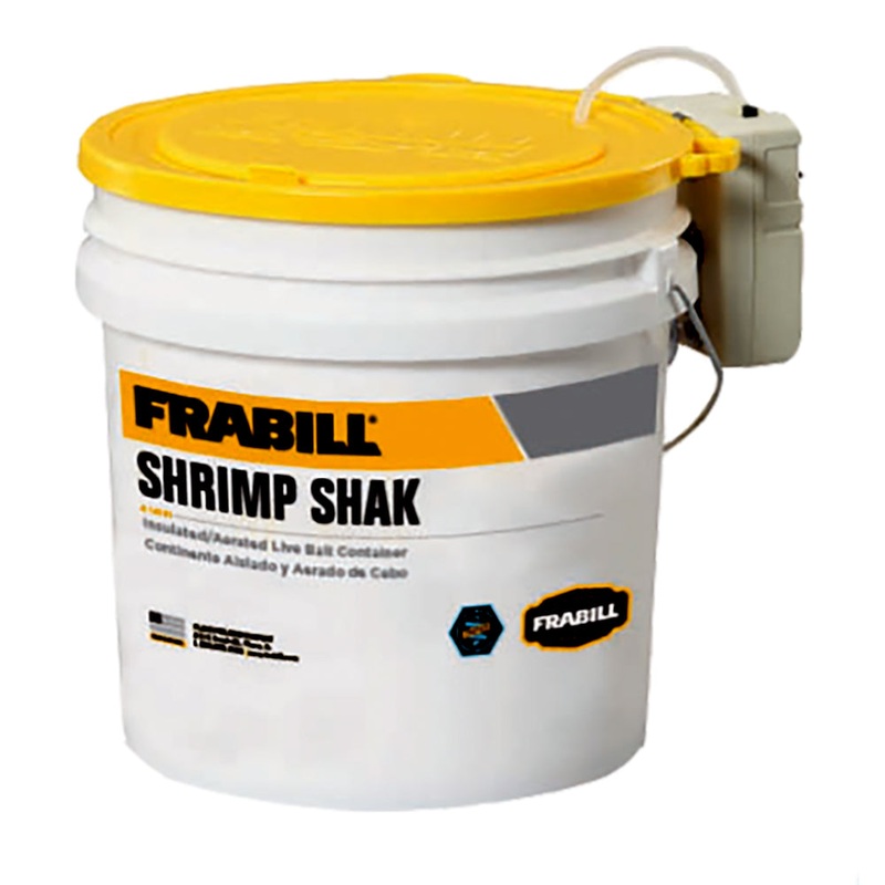 Frabill Shrimp Shak Bait Holder – 4.25 Gallons w/Aerator [14261]