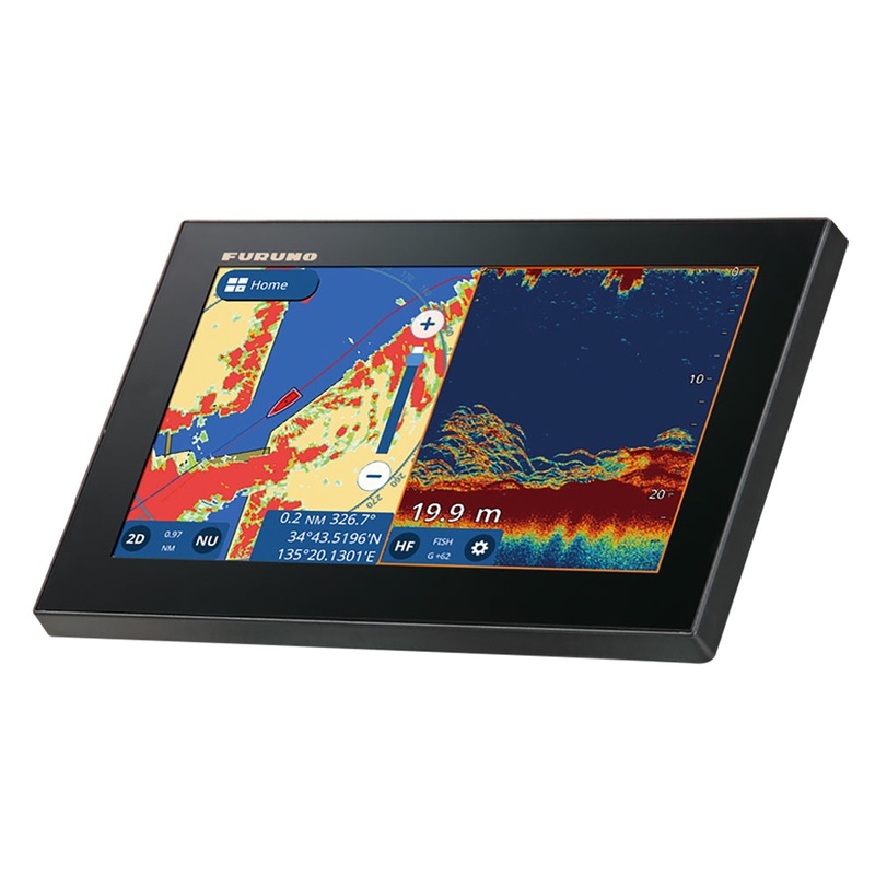 Furuno GP1971F 9 GPS/Chartplotter/Fishfinder 50/200, 600W, 1kW, Single Channel  CHIRP [GP1971F]