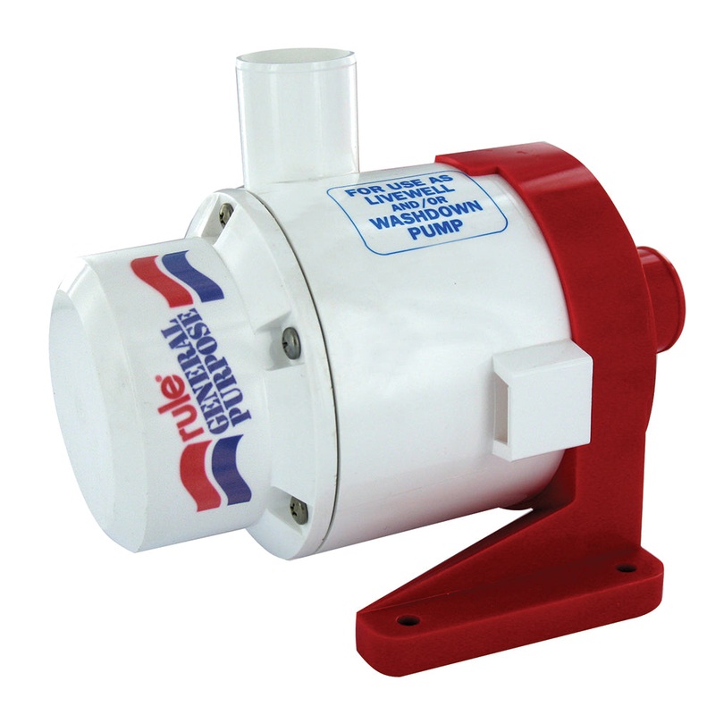 Rule 3700 GPH General Purpose End Suction Centrifugal Pump – 24V [18A]
