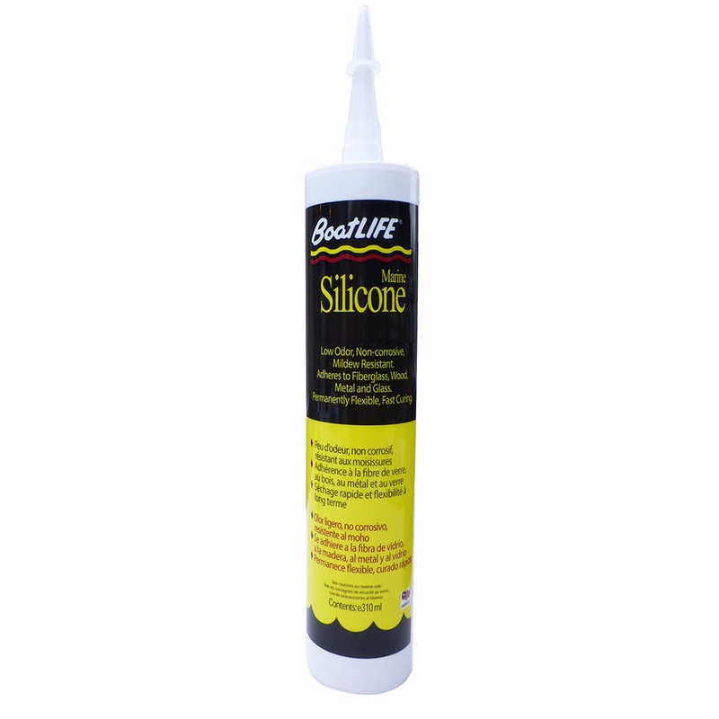BoatLIFE Silicone Rubber Sealant Cartridge – Black [1152]