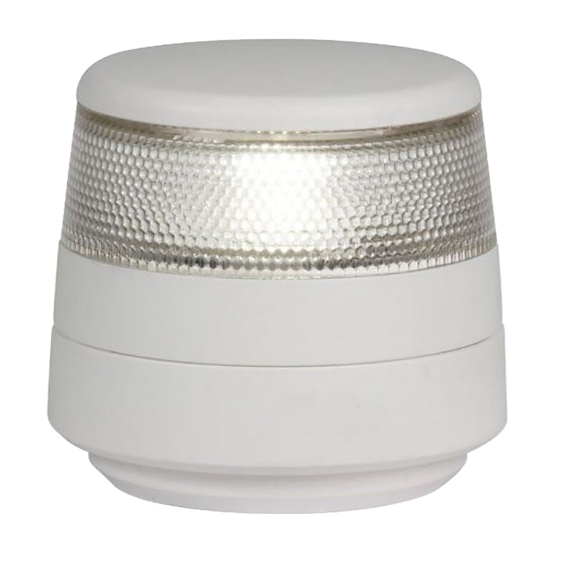 Hella Marine NaviLED 360 Compact All Round White Navigation Lamp – 2nm – Fixed Mount – White Base [980960011]