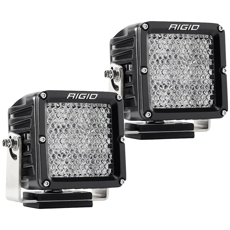 RIGID Industries D-XL PRO Diffused – Pair – Black [322313]
