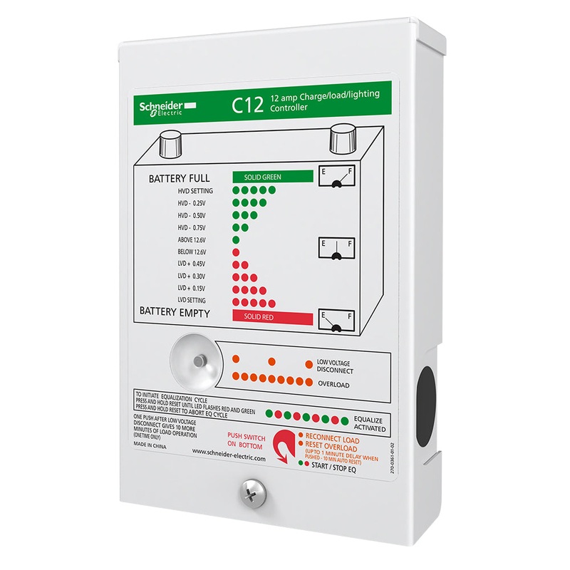 Xantrex C-Series Solar Charge Controller – 12 Amps [C12]