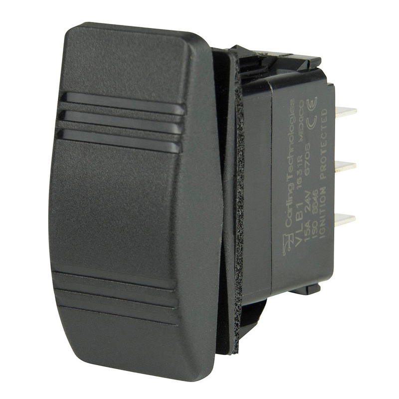 BEP DPDT Contura Switch – (ON)/OFF/(ON) [1001809]