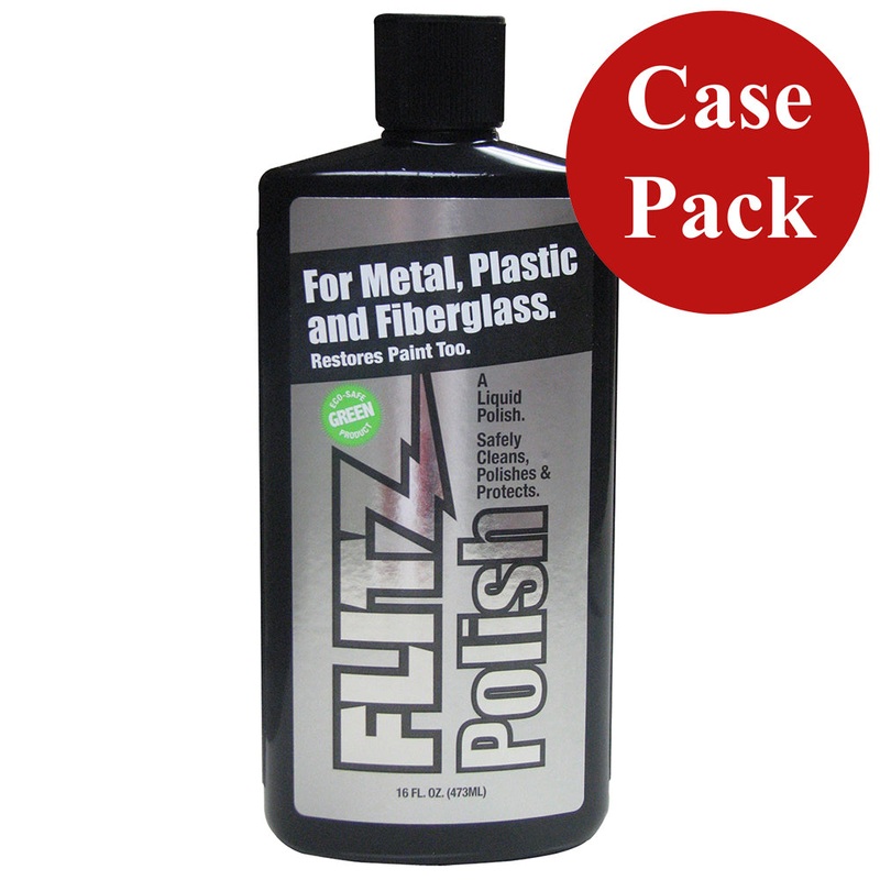 Flitz Polish – 16oz Liquid Bottle – *Case of 6* [LQ 04506CASE]