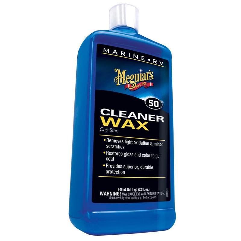 Meguiars Boat/RV Cleaner Wax – 32 oz – *Case of 6* [M5032CASE]
