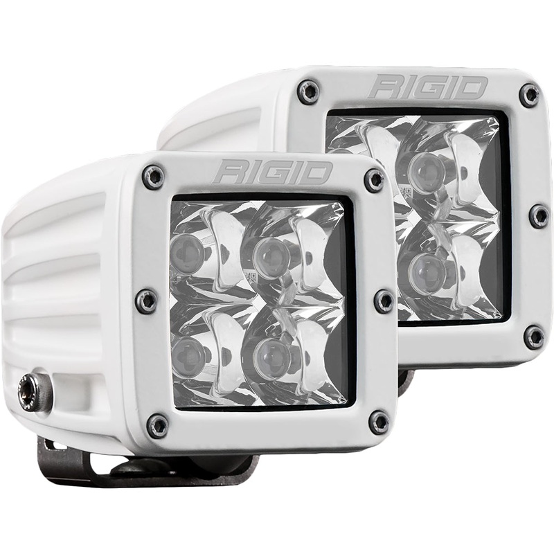 RIGID Industries D-Series PRO Hybrid-Spot LED – Pair – White [602213]