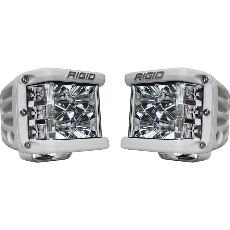 RIGID Industries D-SS PRO Flood LED Surface Mount – Pair – White [862113]