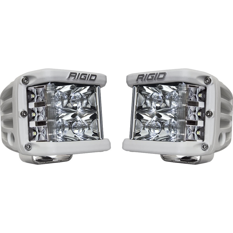 RIGID Industries D-SS Series PRO Spot LED Surface Mount – Pair – White [862213]