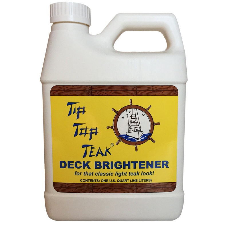 Tip Top Teak Tip Top Teak Deck Brightener – Quart – *Case of 12* [TB 3001CASE]