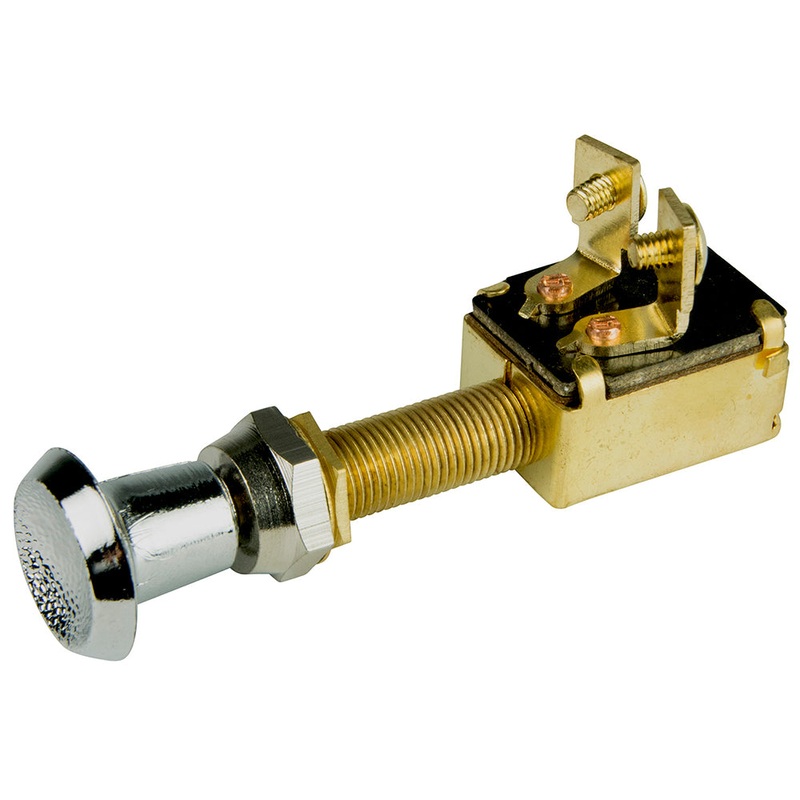 BEP 2-Position SPST Push-Pull Switch – OFF/ON (two circuit) [1001303]
