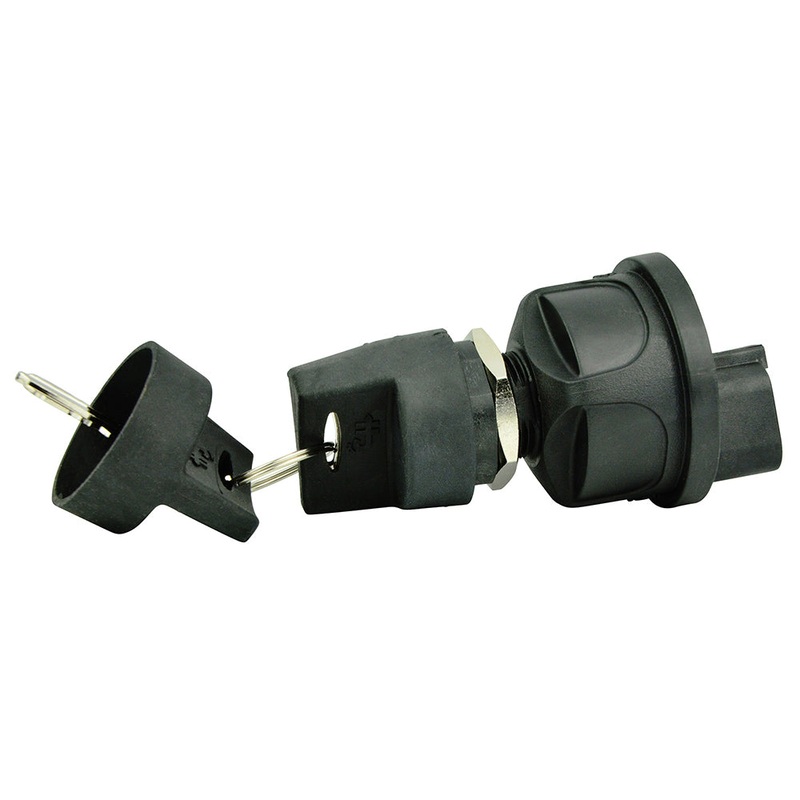 BEP 3-Position Sealed Nylon Ignition Switch – OFF/Ignition  Accessory/Ignition  Start [1001604]