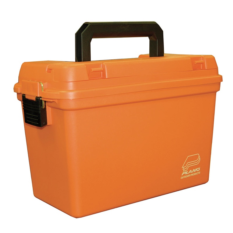 Plano Deep Emergency Dry Storage Supply Box w/Tray – Orange [161250]