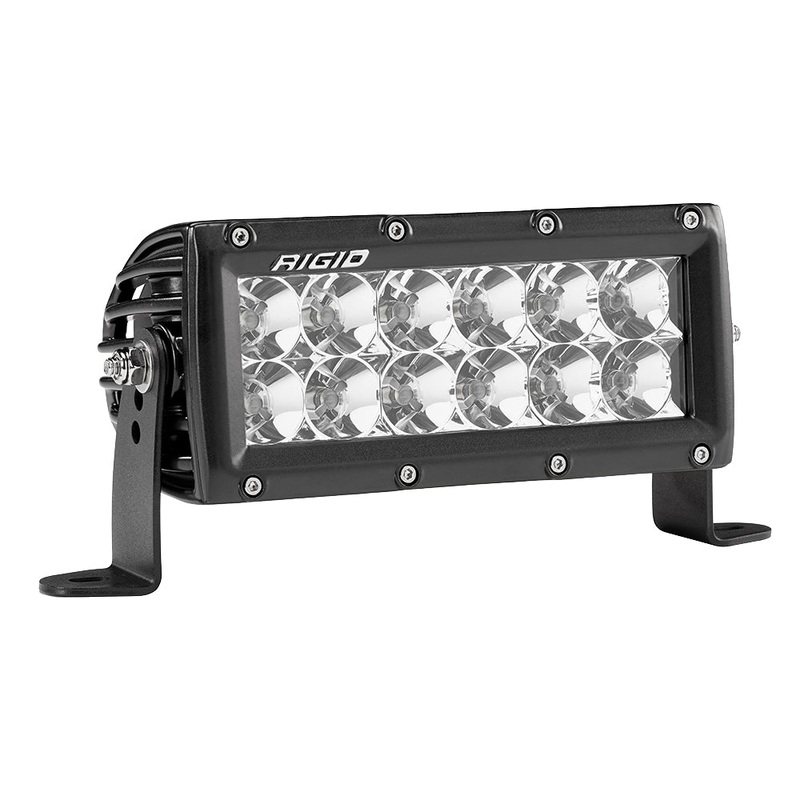 RIGID Industries E-Series PRO 6 Flood LED – Black [106113]
