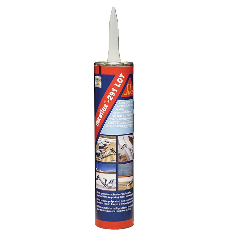Sika Sikaflex 291 LOT Slow Cure Adhesive  Sealant 10.3oz(300ml) Cartridge – White [90925]