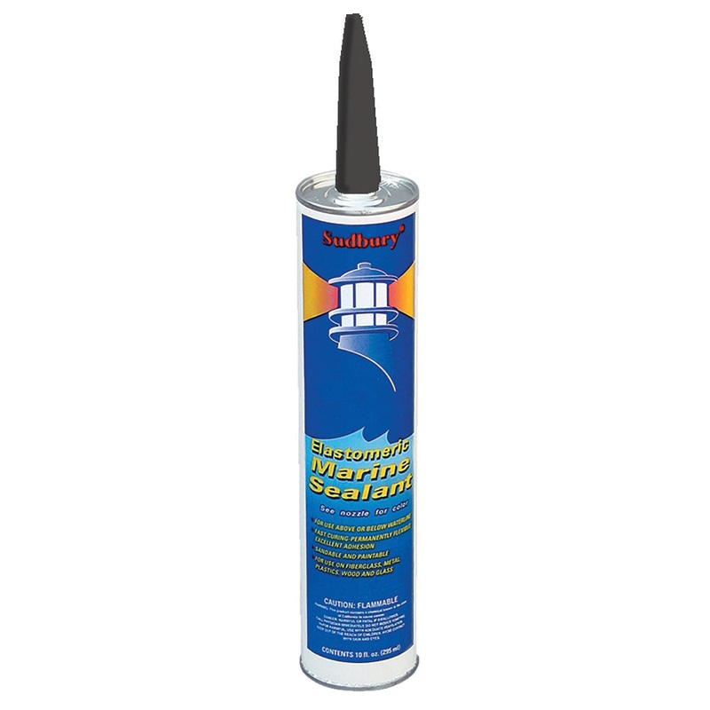 Sudbury Elastomeric Marine Sealant – 10oz Cartridge – Black [302]