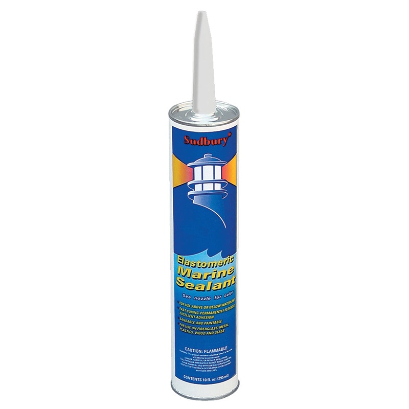 Sudbury Elastomeric Marine Sealant – 10oz Cartridge – Clear [301]