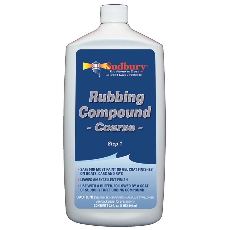 Sudbury Rubbing Compound Coarse – Step 1 – 32oz Fluid [444]