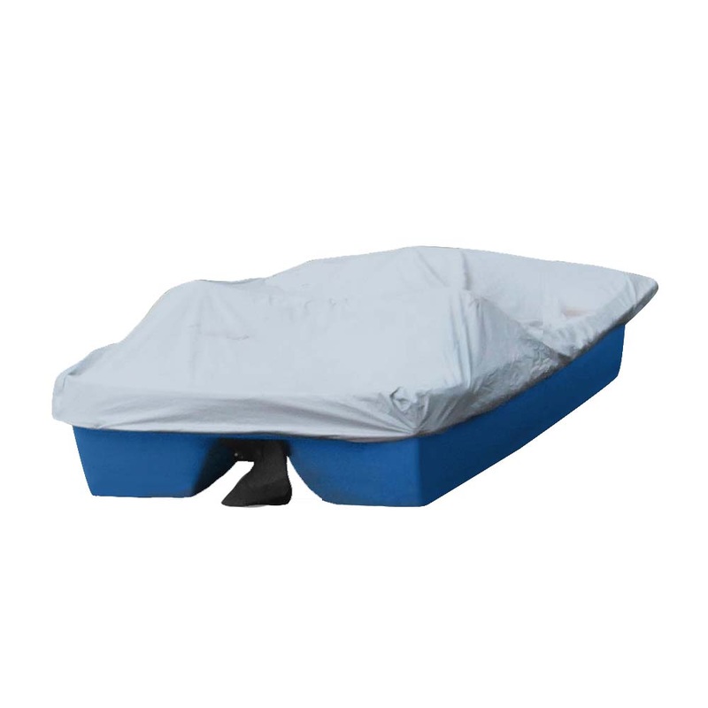 Carver Poly-Flex II Styled-to-Fit Boat Cover f/72 3-Seater Paddle Boats – Grey [74303F-10]