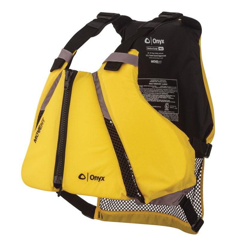 Onyx MoveVent Curve Paddle Sports Life Vest – M/L [122000-300-040-14]
