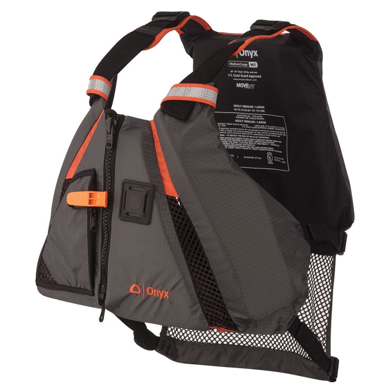 Onyx MoveVent Dynamic Paddle Sports Life Vest – M/L [122200-200-040-14]