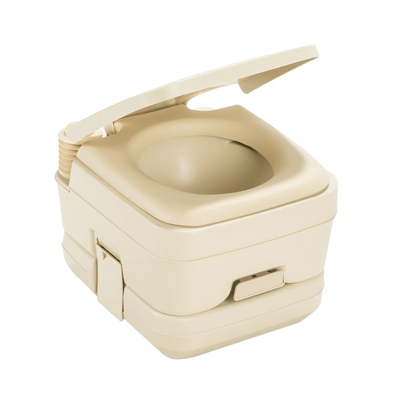 Dometic 964 MSD Portable Toilet w/Mounting Brackets – 2.5 Gallon – Parchment [311196402]