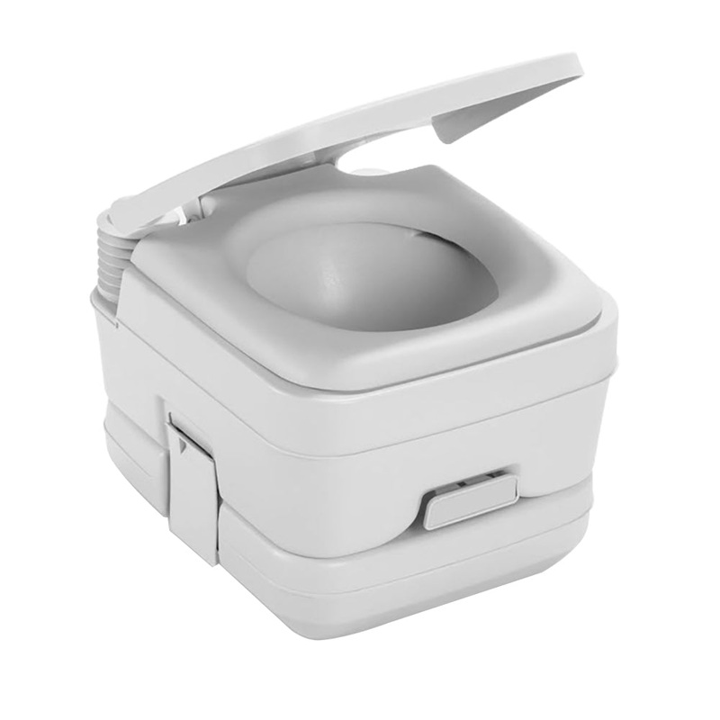 Dometic 964 MSD Portable Toilet w/Mounting Brackets – 2.5 Gallon – Platinum [311196406]