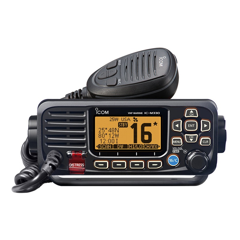 Icom M330 VHF Compact Radio – Black [M330 51]