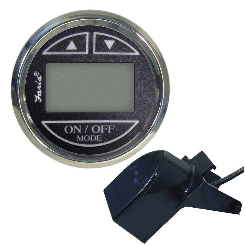 Faria Platinum 2 Depth Sounder w/Transom Mount Transducer [22025]