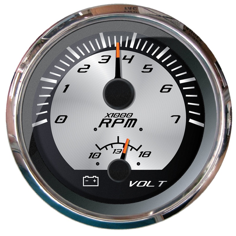 Faria Platinum 4 Multi-Function – Tachometer  Voltmeter [22016]