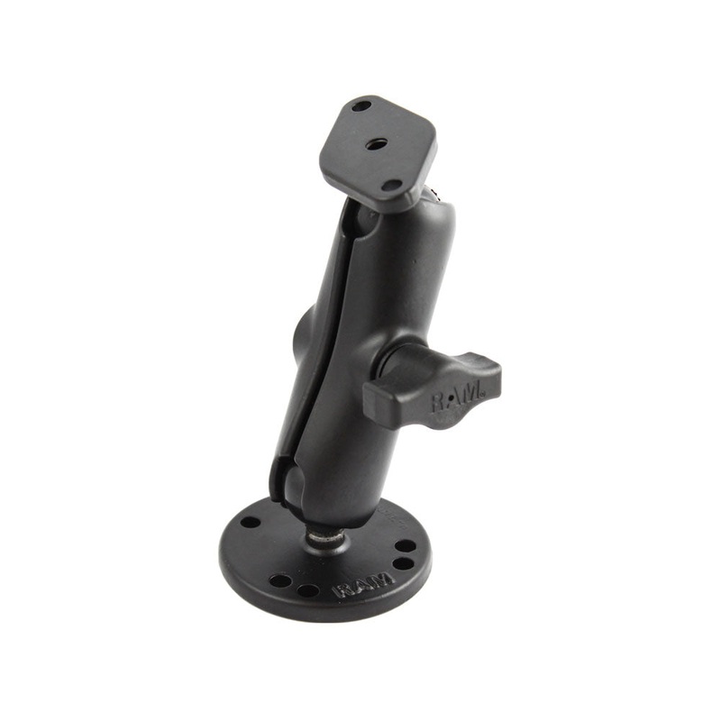 RAM Mount Base Screw Down Mount – Requires RAM Cradle [RAM-B-138U]