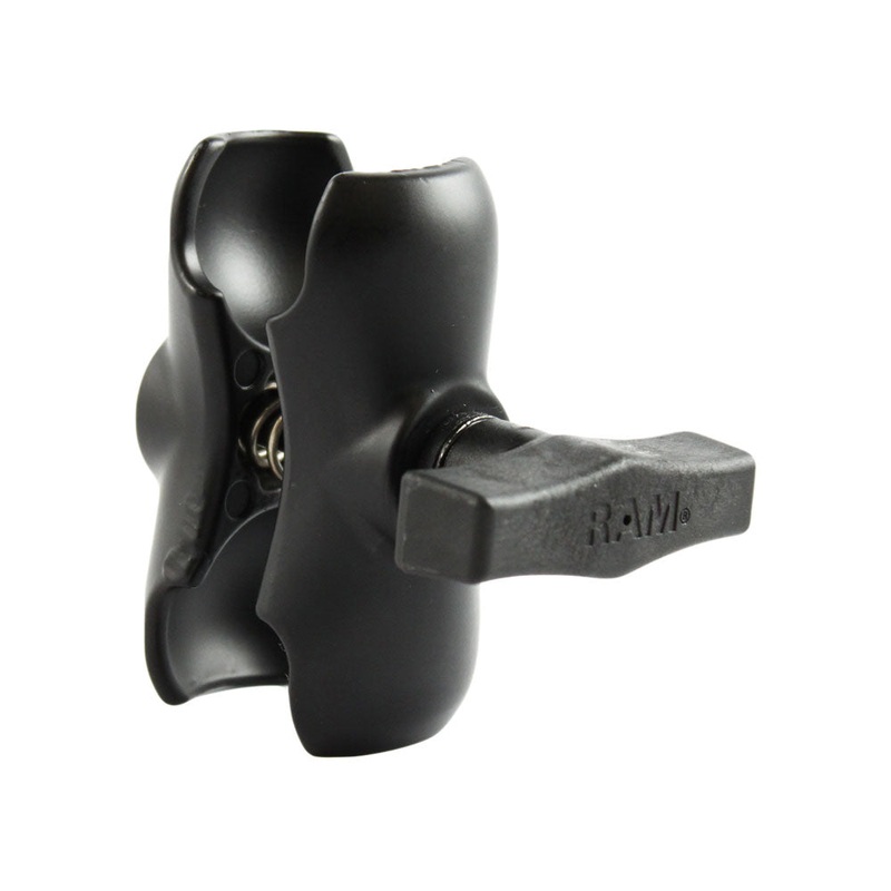 RAM Mount Short Double Socket Arm f/1.5 Ball [RAM-201U-B]