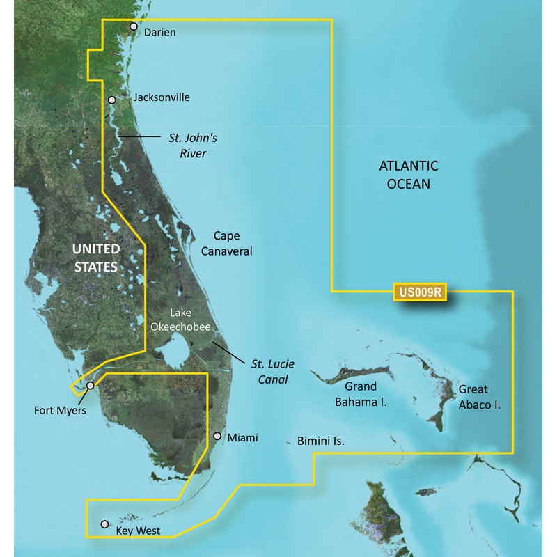 Garmin BlueChart g3 Vision HD – VUS009R – Jacksonville – Key West – microSD/SD [010-C0710-00]