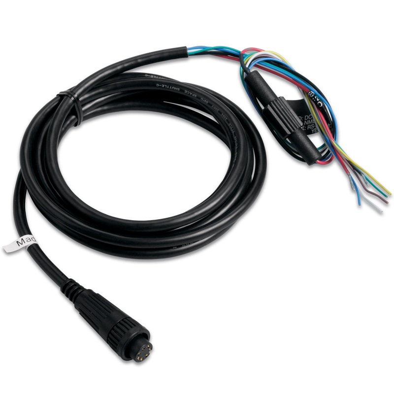 Garmin Power/Data Cable – Bare Wires f/Fishfinder 320C, GPS Series & GPSMAP Series [010-10083-00]