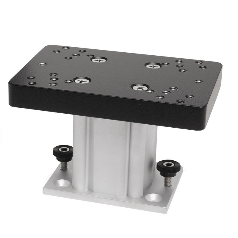 Cannon Aluminum Fixed Base Downrigger Pedestal – 4 [1904030]