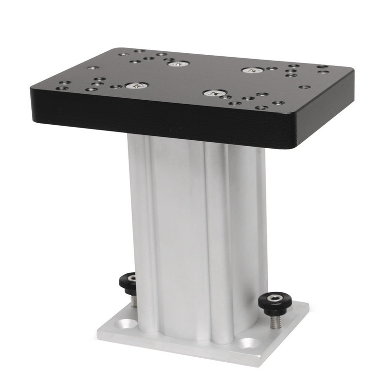 Cannon Aluminum Fixed Base Downrigger Pedestal – 6 [1904031]